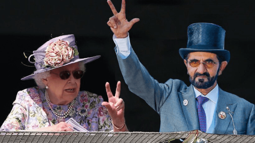 Dubai-Godolfin-Victoire-Derby-Epsom-geste-reine-Elisabeth