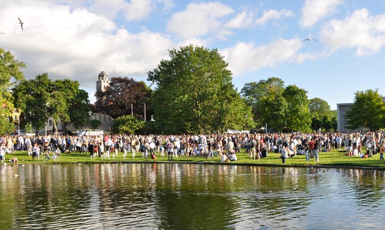 Almedalen Suède Visby Gotland