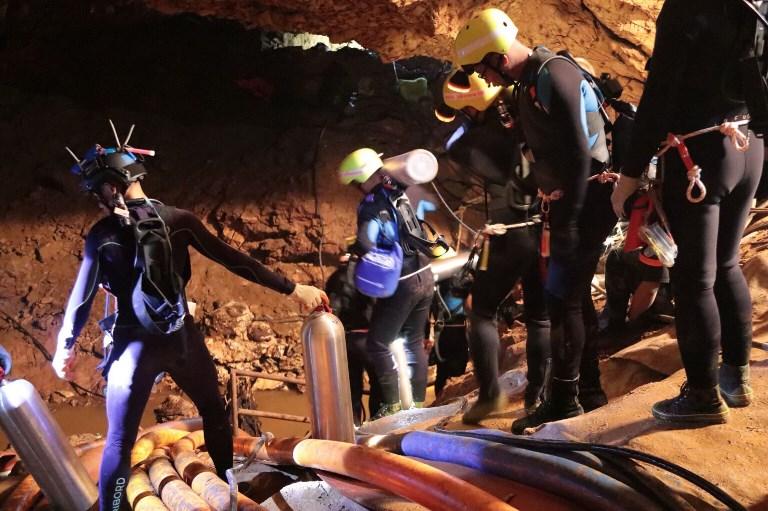 Sauvetage enfant grotte Thailande