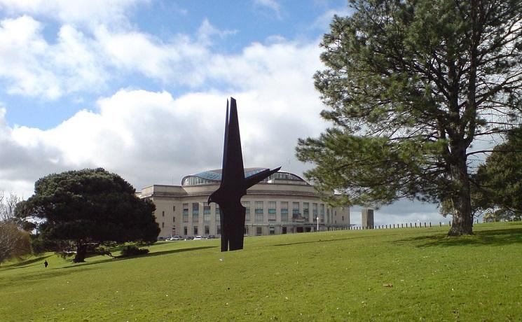 auckland domain  jardin d'hiver Auckland war museum