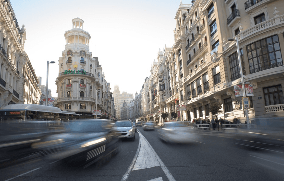 trafic madrid