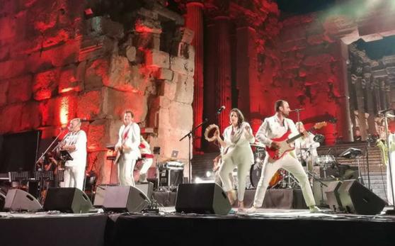 Matthieu Chedid festival de Baalbeck