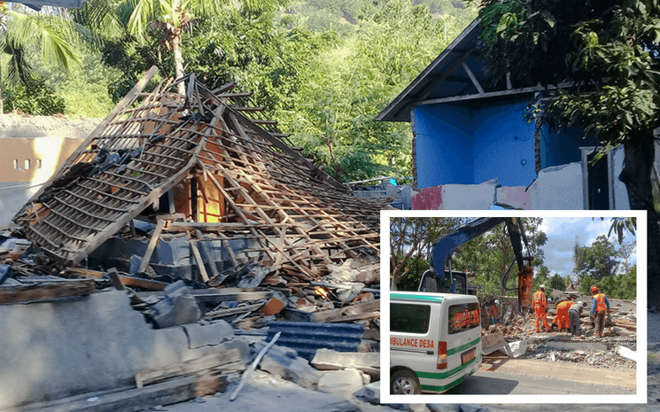 Lombok séisme Indonésie 
