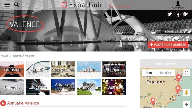 L'annuaire du site lepetitjournal Valence