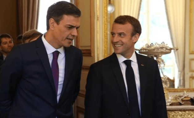 macron sanchez
