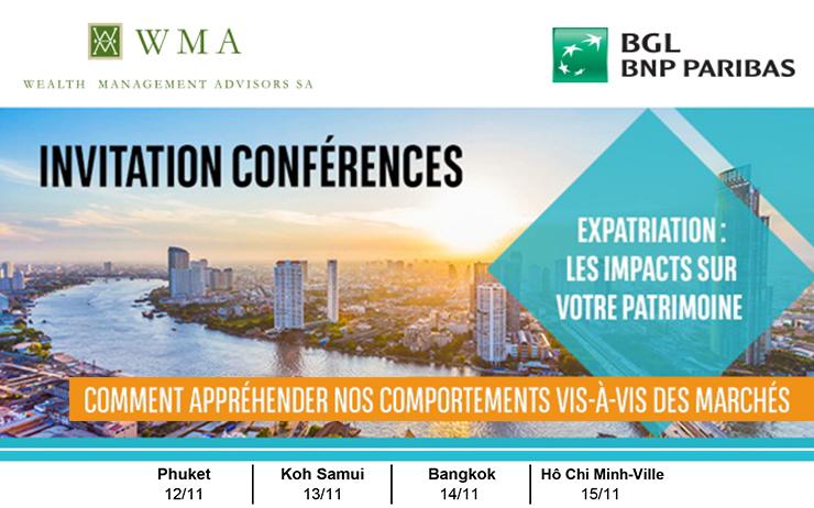 Conférences gestion de patrimoine