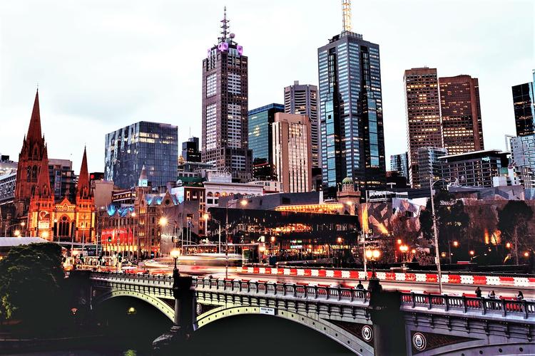 Melbourne CBD densité population Australie