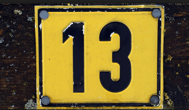 mardi 13