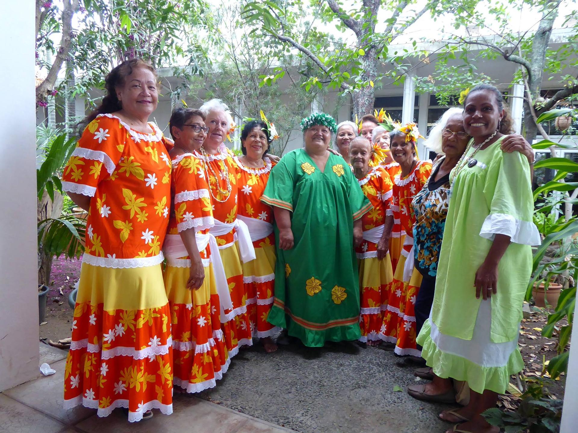 Le défilé de mode de l’ACAPA Nouméa personnes âgées
