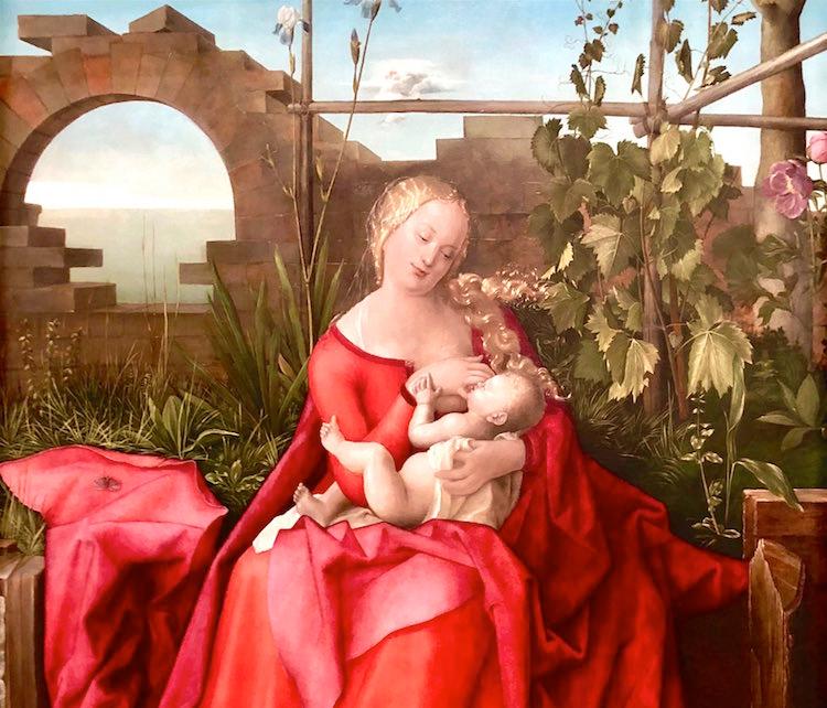 Rouge de la Madone tableau Londres