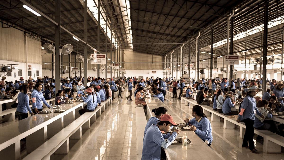 usine cambodge