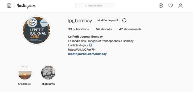 LPJ Bombay sur Instagram