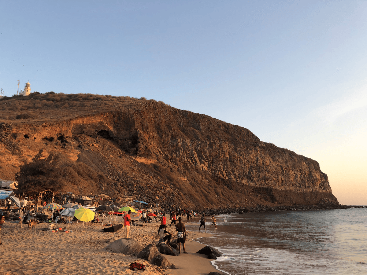 plage des mamelles dakar quartier à découvrir senegal 