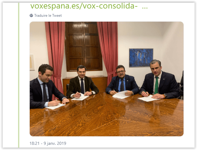 vox espagne