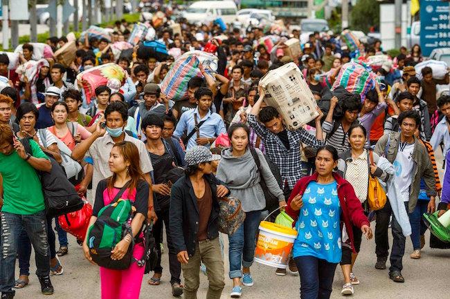 Le nombre de migrants économiques de Birmanie atteint les 5 millions