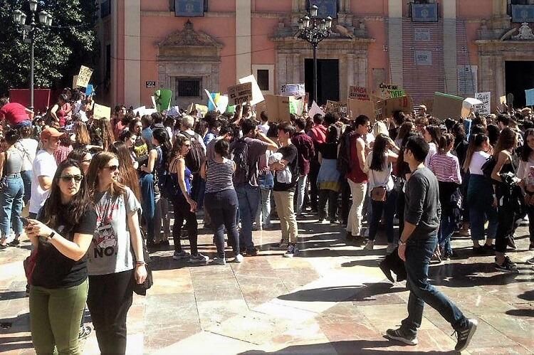 Plaza de la Virgen Valencia