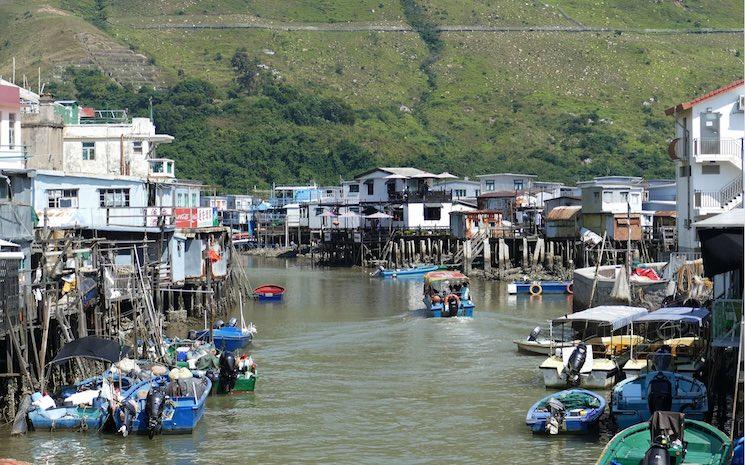 Tai o village de pecheurs hong kong