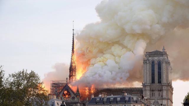 Incendie Notre-Dame