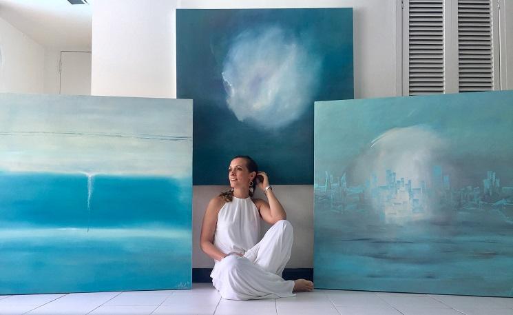 Alexandra Van Lierde peintre Manille exposition Philippines 