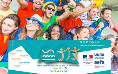 JIJ, Jeux internationaux de la Jeunesse, Agence pour l’enseignement français à l’étrange, AEFE, Union nationale du sport scolaire, UNSS, Liban, Beyrouth