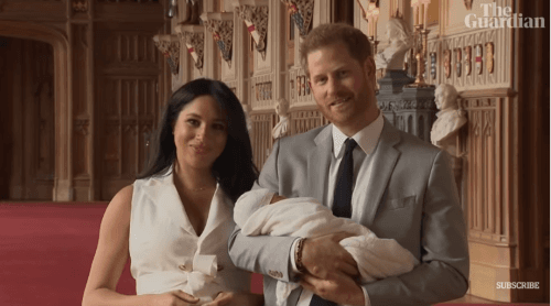Baby Sussex nom dévoilé Meghan Markle Prince Harry Londres Royaume-Uni famille royale 