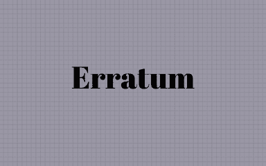 Erratum