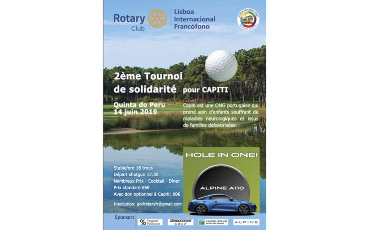 Tournoi de golf caritatif