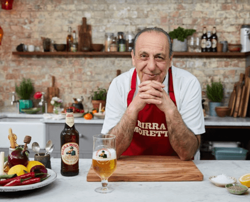 Birra Moretti restaurant italien pop-up amenez table mangez gratuit Londres Covent Garden 