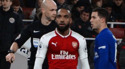 Lacazette football Chelsea Europa League Londres Royaume-Uni Arsenal