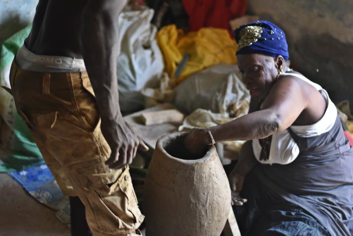 Seyni Camara Art Artiste Sculpture Bignona Casamance Laure Solé
