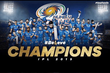 Mumbai Indians Champions IPL 2019