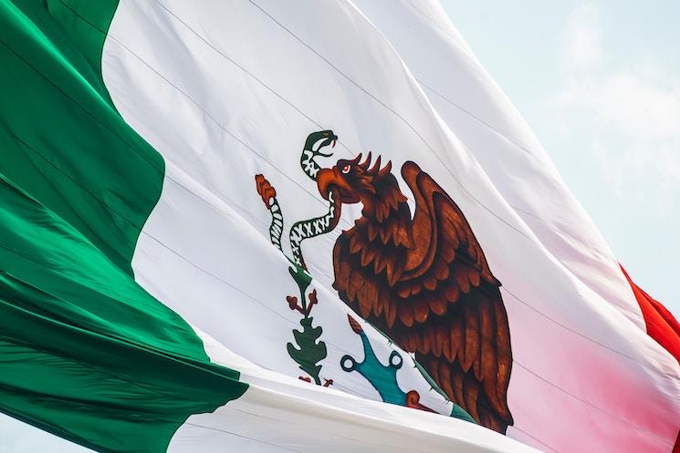 Le drapeau mexicain