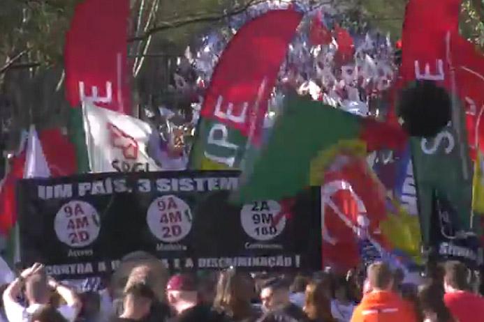 Manifestation professeurs