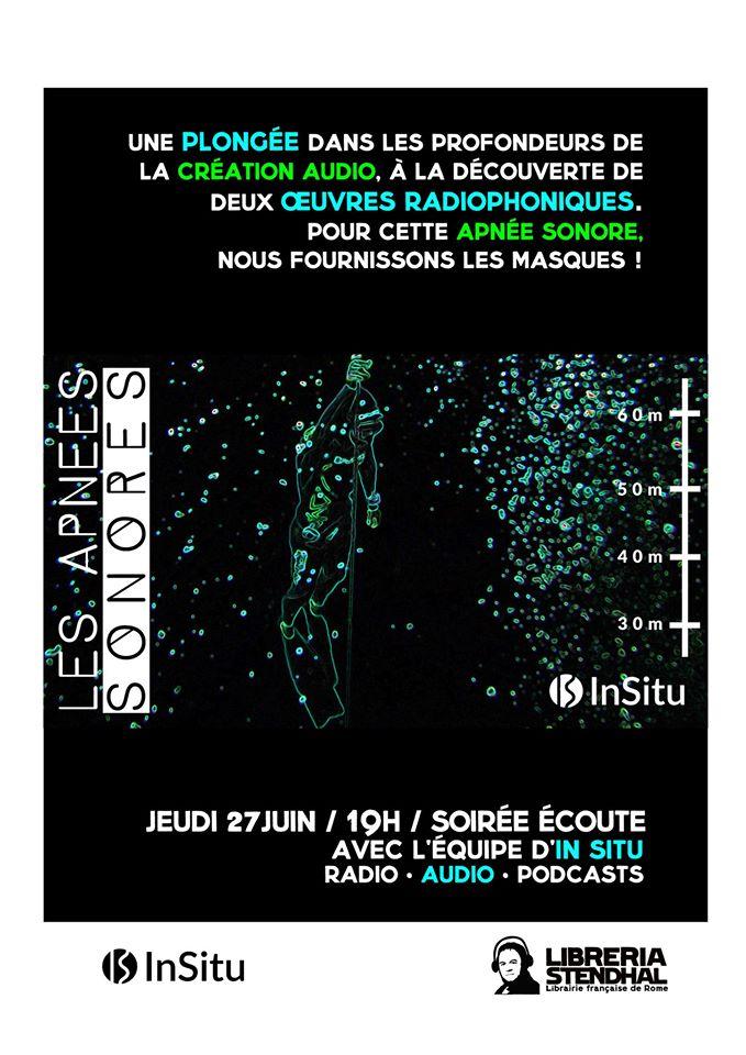 apnées sonores librairie Stendhal oeuvres radiophoniques