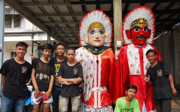 jakarta betawi icone marionnette