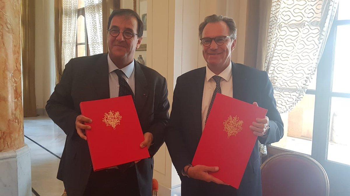 Renaud Muselier Bruno Foucher coopération France Liban Marseille PACA