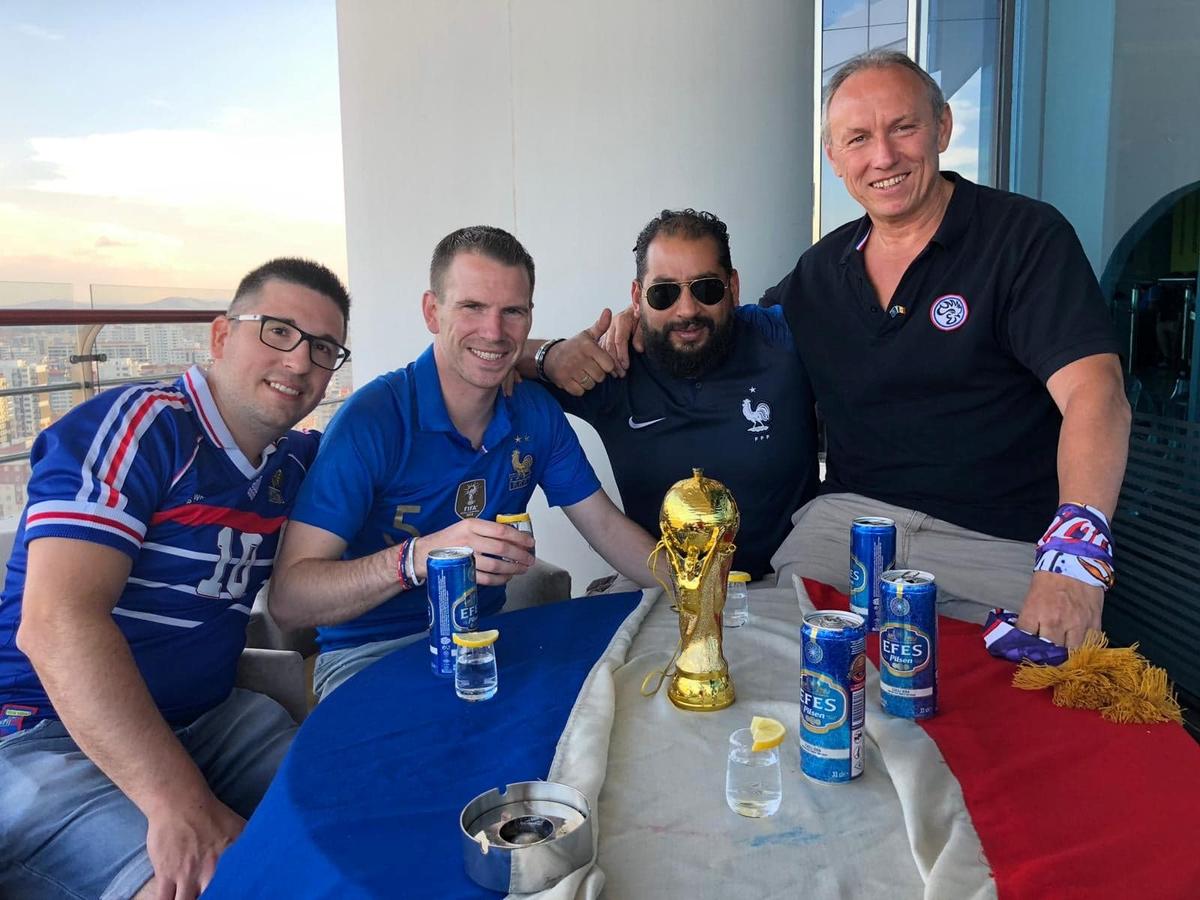 foot football france turquie reportage supporters