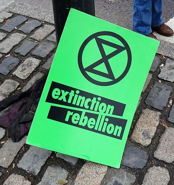 extinction rebellion manifestation réchauffement climatique