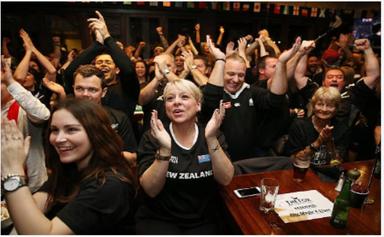 Bars Auckland Coupe du Monde de Rugby