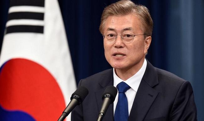 Moon Jae-in en Birmanie