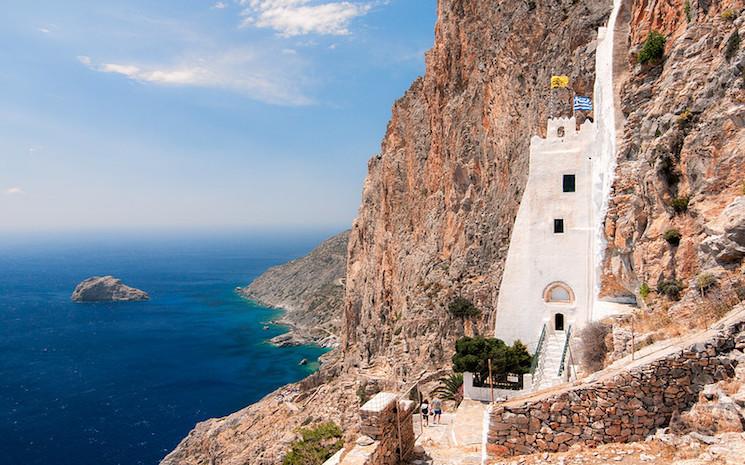 monastère de Panayia Hozoviotissa Amorgos Grèce