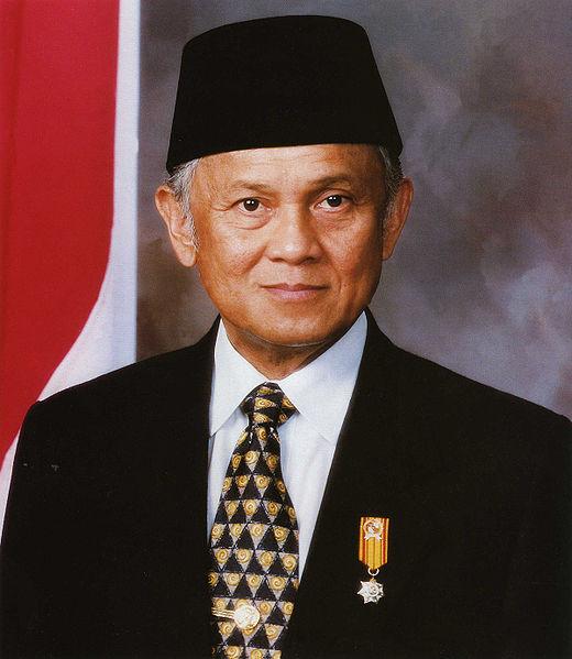 Habibie deces président indonesie