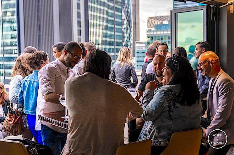 Apéros Frenchies Londres rooftop drink Confluence DJ