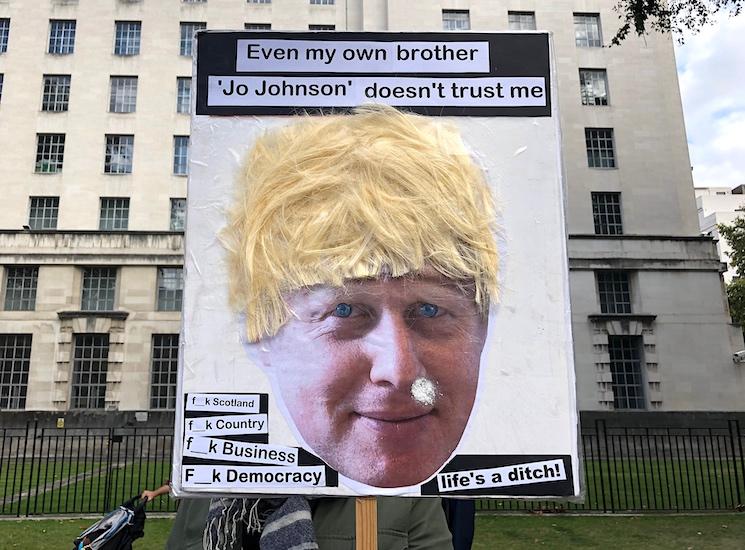 Boris Johnson elections anticipées parlement britannique 