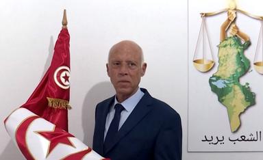 Kaïs Saied, élu président de la République tunisienne