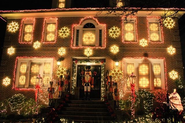 Décorations de Noël à Dyker Heights, à New York