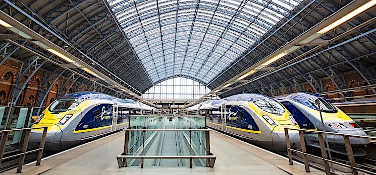 Eurostar Anniversaire Londres Paris Amsterdam train 