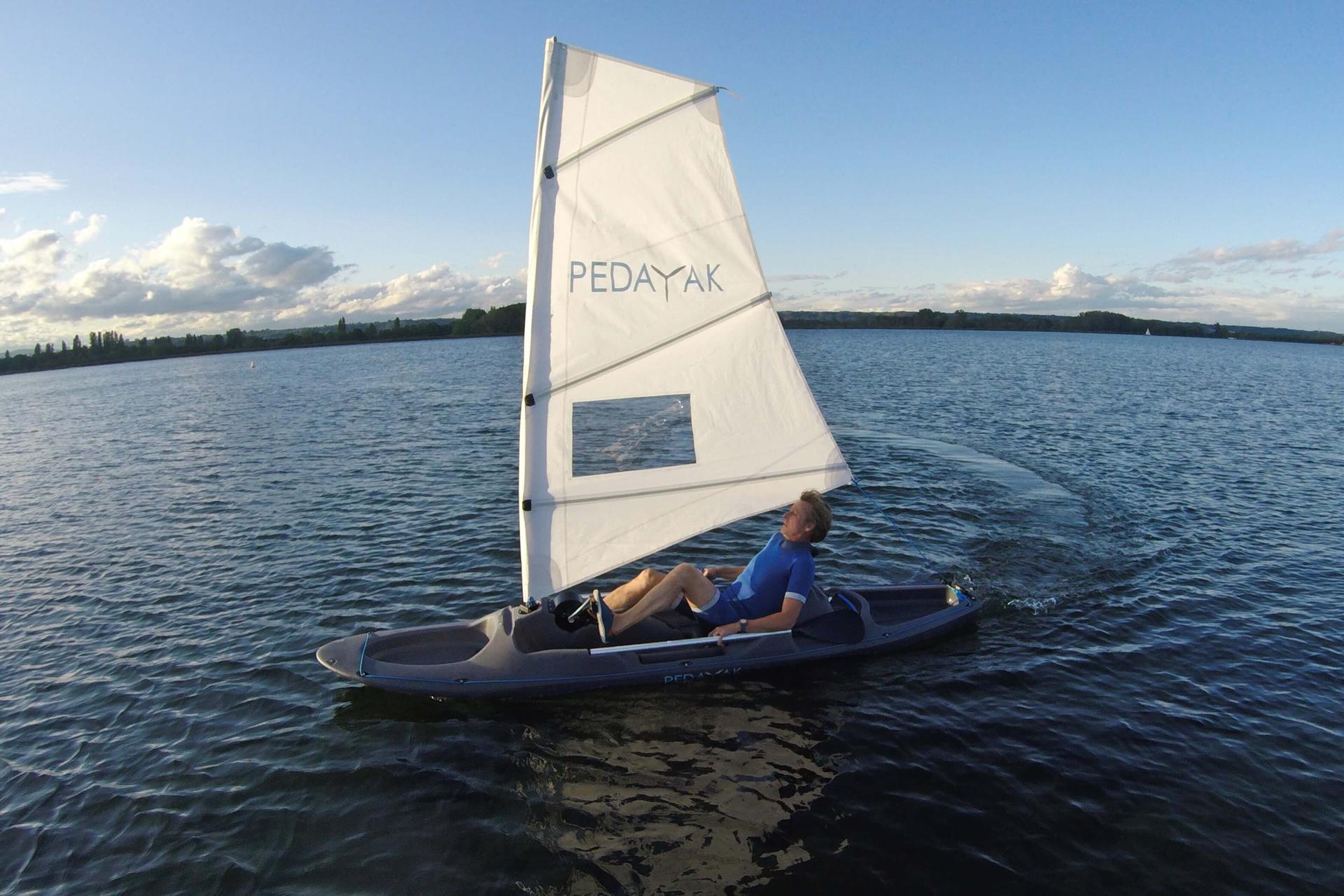 Pedayak à voile