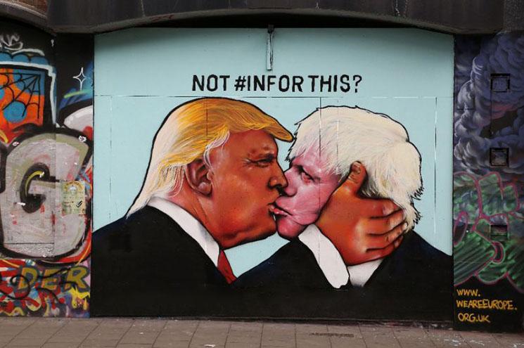 Donald Trump Boris Johnson Royaume Uni élection