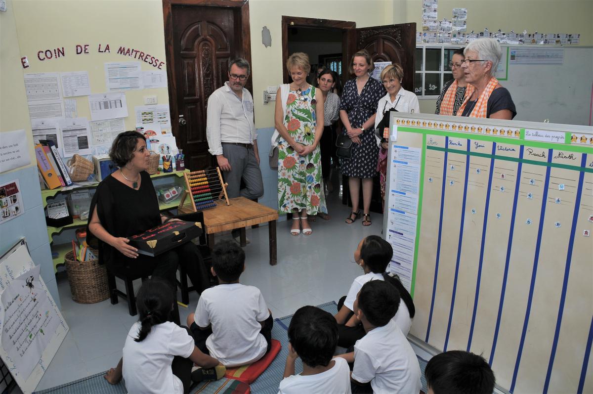 ecole francaise battambang cambodge